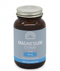 MATTISSON Magnesium Citrate / 60 Caps